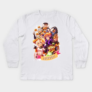 Overwatch - Support Heroes! Kids Long Sleeve T-Shirt